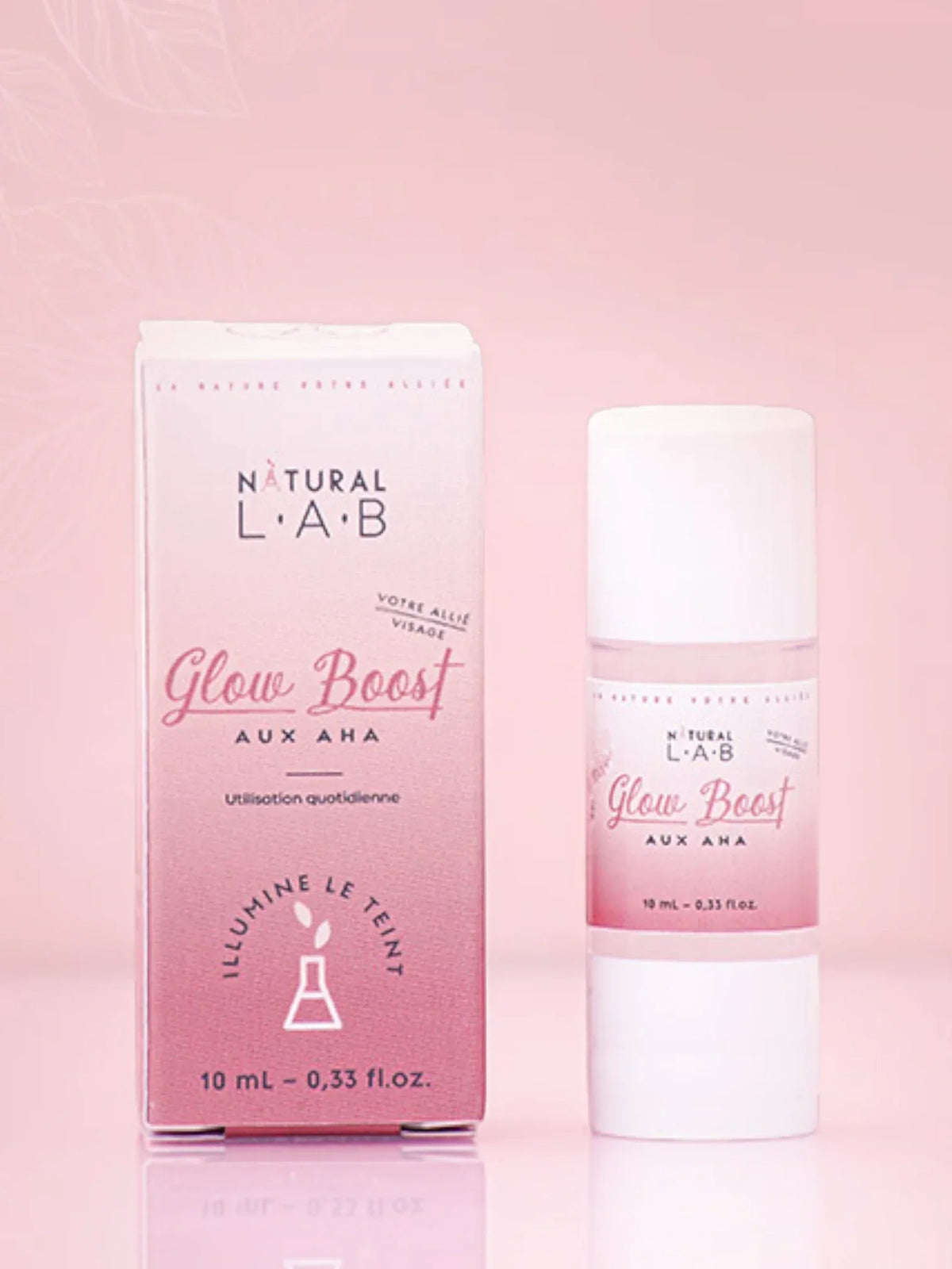 Glow boost Natural LAB, soin exfoliant pour retrouver l'éclat d'une peau terne