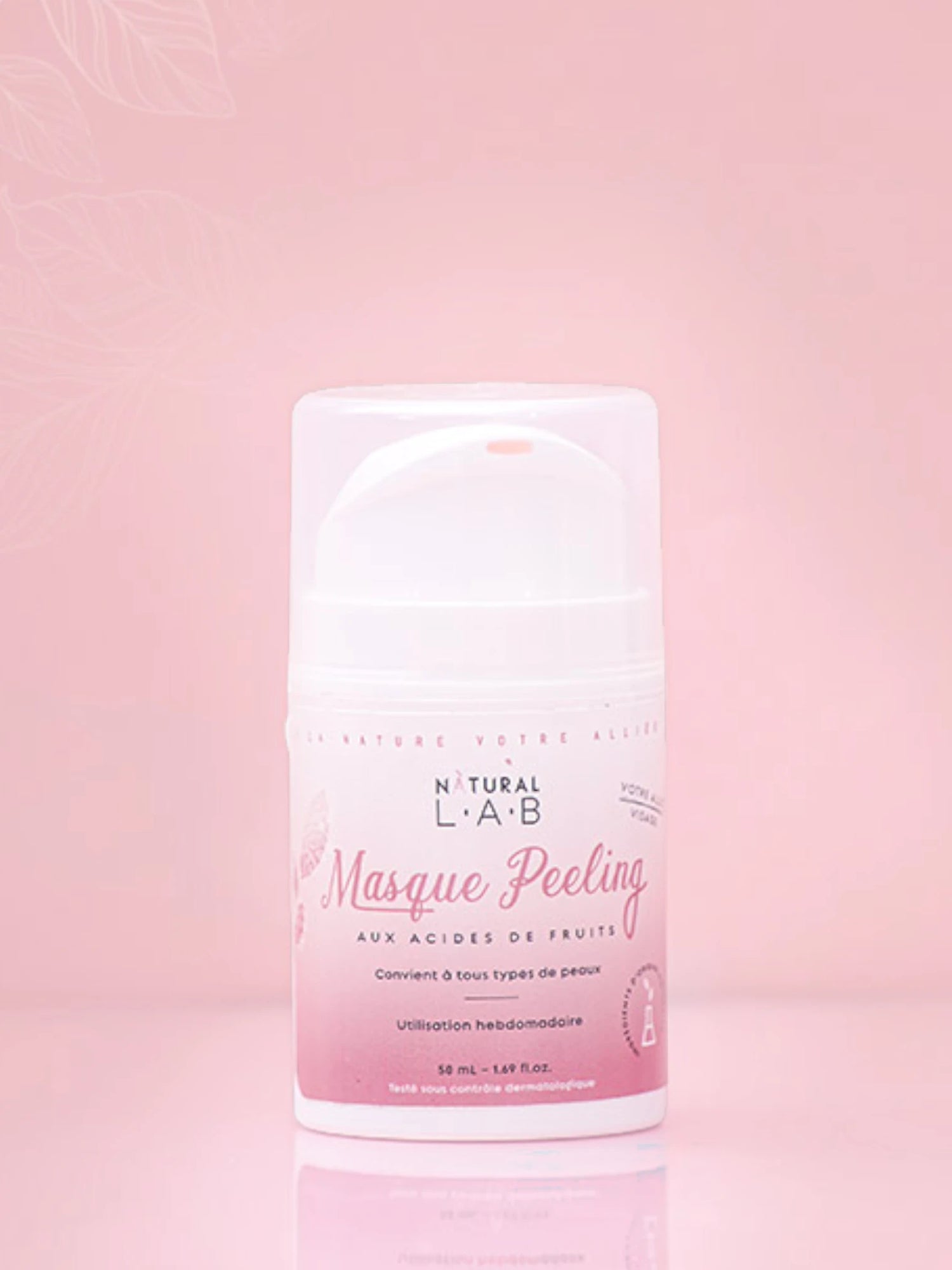 Masque peeling aux acides de fruits