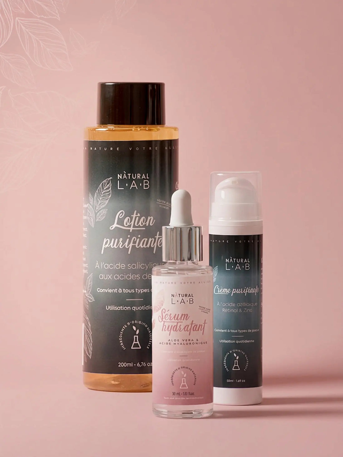 Routine 3 temps - Gamme Purifiante